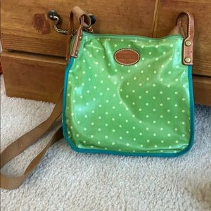 Fossil crossbody with matching wallet